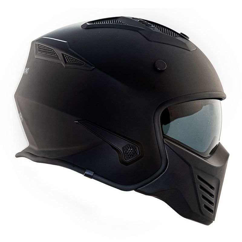 CAPACETE NORISK DARTH MONOCOLOR PRETO FOSCO