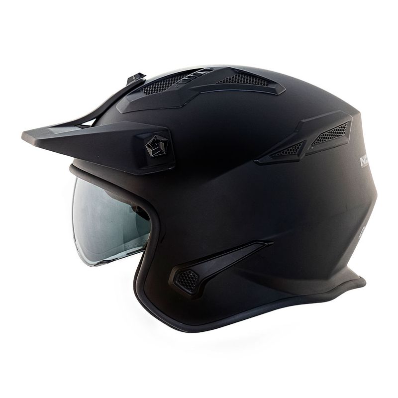 CAPACETE NORISK DARTH MONOCOLOR PRETO FOSCO