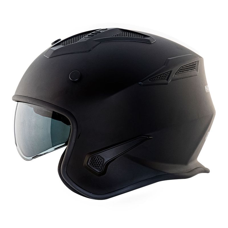 CAPACETE NORISK DARTH MONOCOLOR PRETO FOSCO