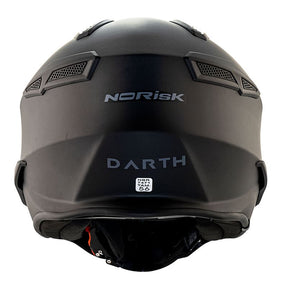 CAPACETE NORISK DARTH MONOCOLOR PRETO FOSCO