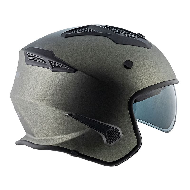 CAPACETE NORISK DARTH MONOCOLOR CINZA FOSCO