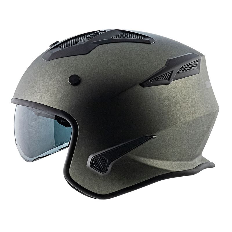 CAPACETE NORISK DARTH MONOCOLOR CINZA FOSCO