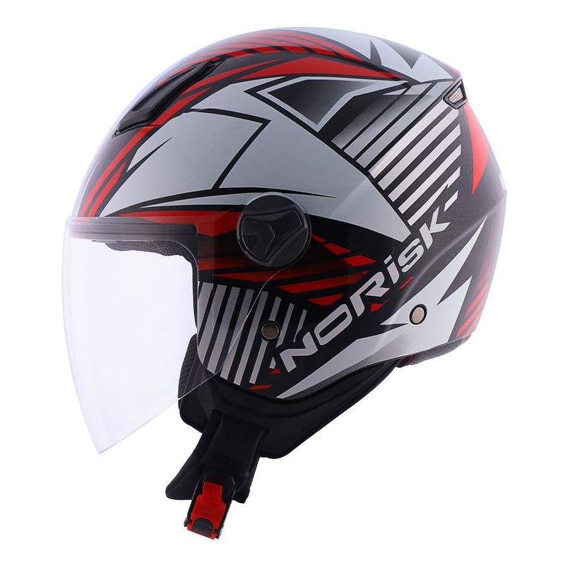 CAPACETE NORISK ORION MOSAIC BRANCO