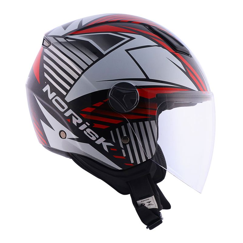 CAPACETE NORISK ORION MOSAIC BRANCO