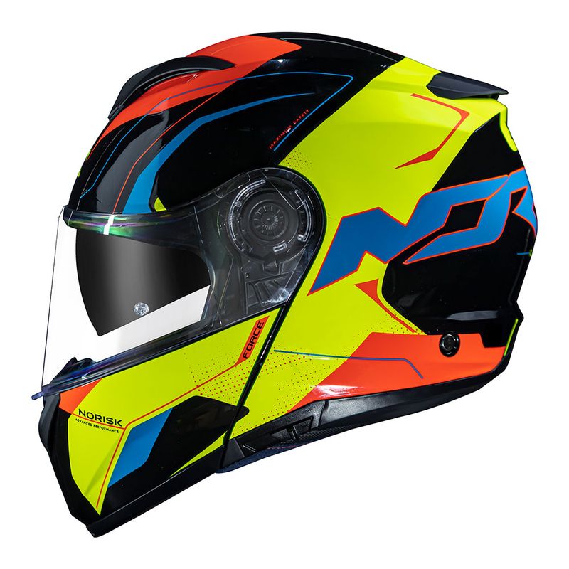 CAPACETE NORISK FORCE QUANTUM AMARELO