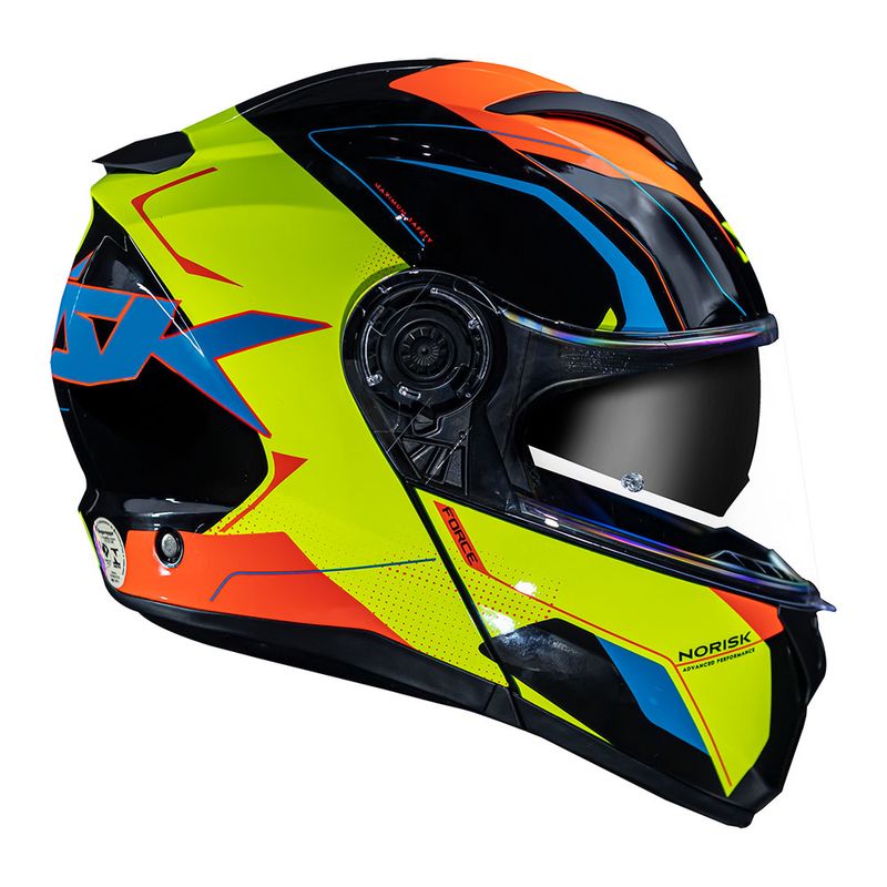 CAPACETE NORISK FORCE QUANTUM AMARELO