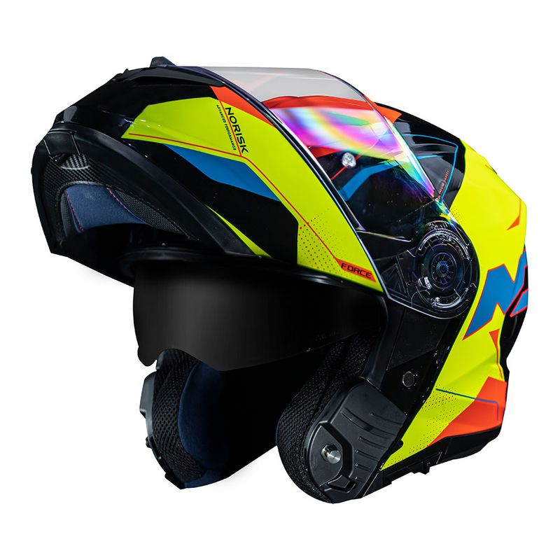 CAPACETE NORISK FORCE QUANTUM AMARELO