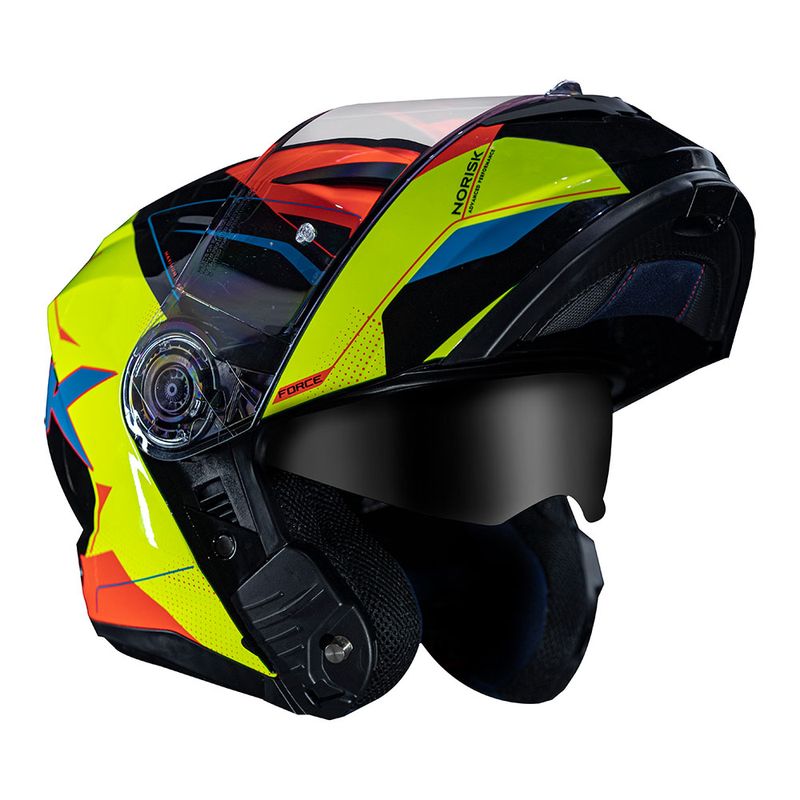 CAPACETE NORISK FORCE QUANTUM AMARELO