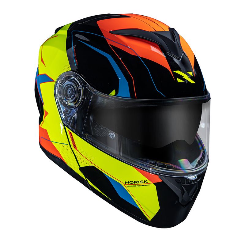 CAPACETE NORISK FORCE QUANTUM AMARELO