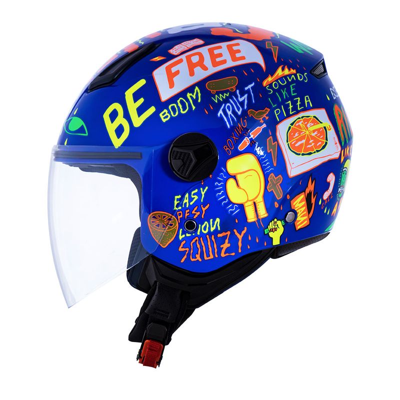 CAPACETE NORISK ORION FREE AZUL