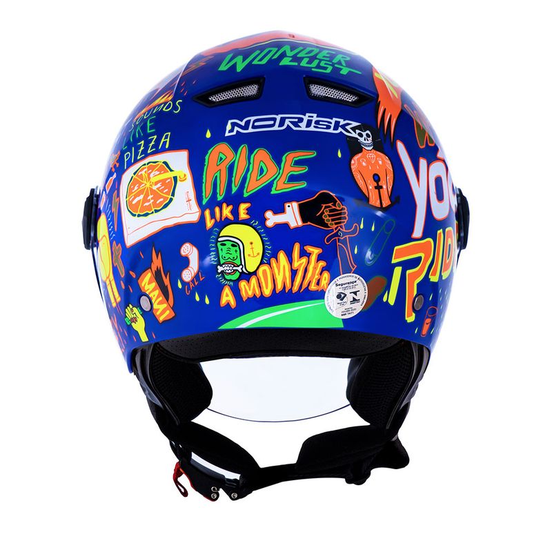 CAPACETE NORISK ORION FREE AZUL