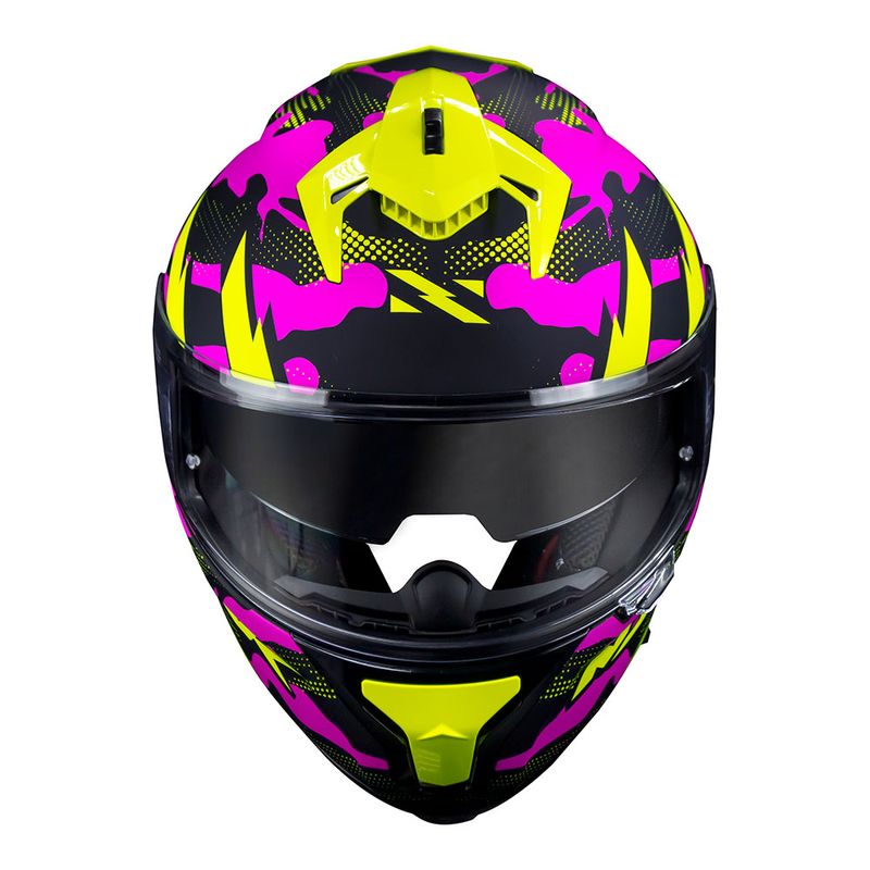 CAPACETE NORISK STRADA COMMANDO ROSA