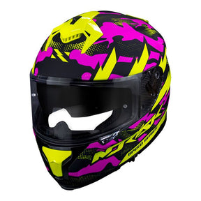 CAPACETE NORISK STRADA COMMANDO ROSA