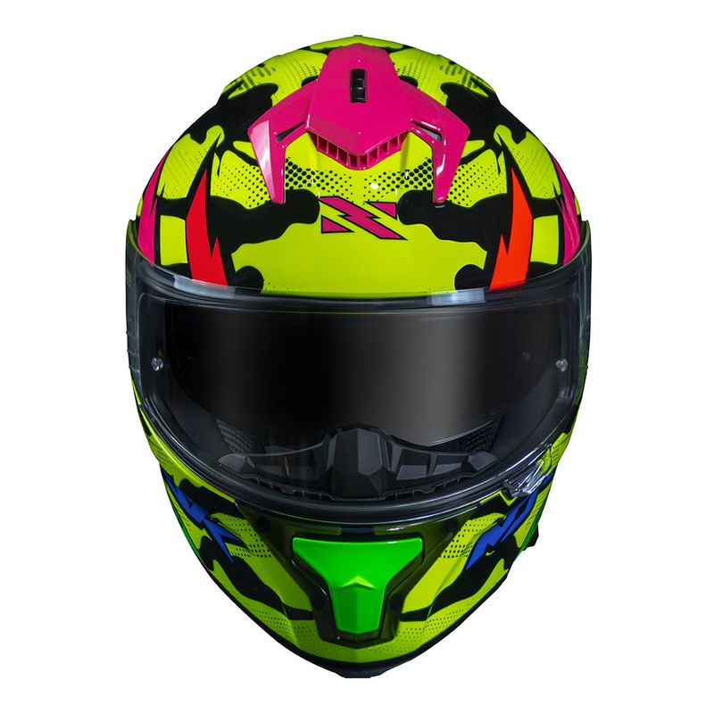 CAPACETE NORISK STRADA COMMANDO AMARELO