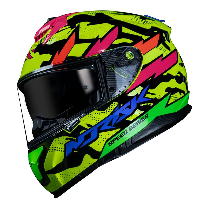 CAPACETE NORISK STRADA COMMANDO AMARELO