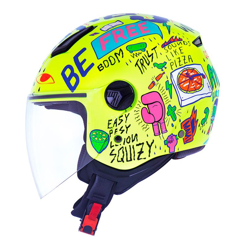 CAPACETE NORISK ORION FREE AMARELO