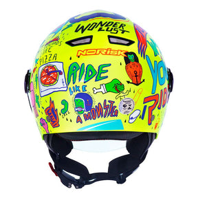 CAPACETE NORISK ORION FREE AMARELO