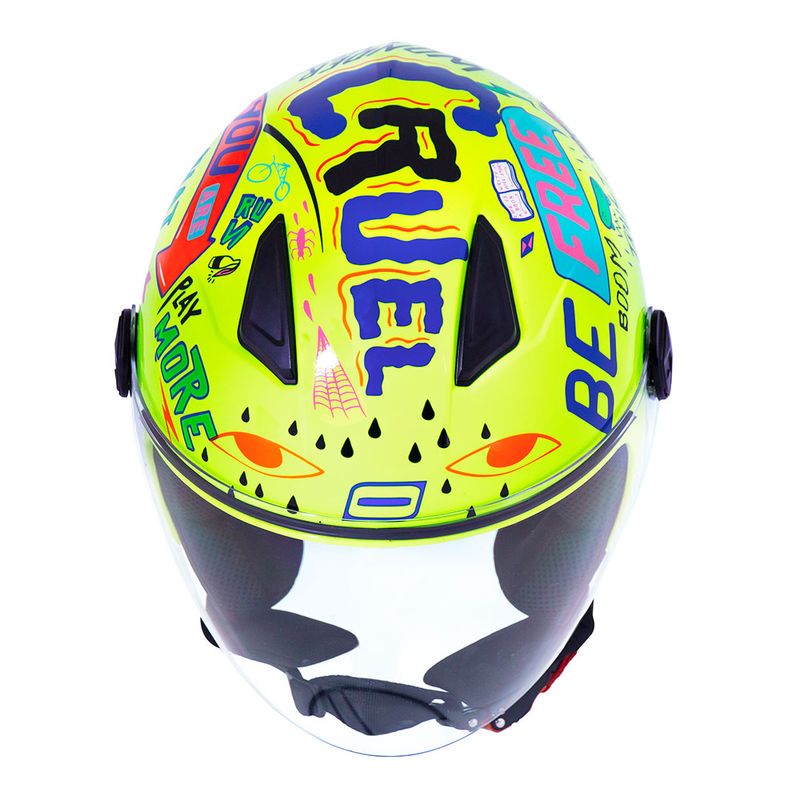 CAPACETE NORISK ORION FREE AMARELO