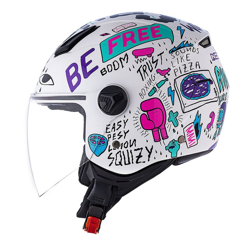 CAPACETE NORISK ORION FREE BRANCO