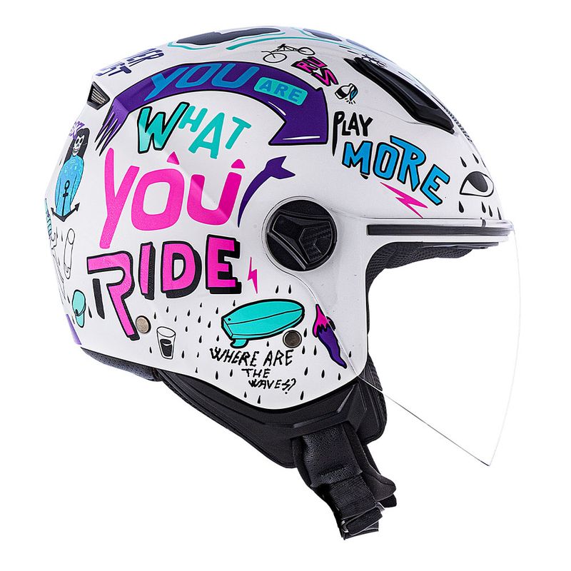 CAPACETE NORISK ORION FREE BRANCO