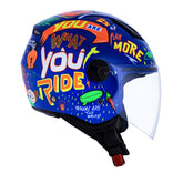 CAPACETE NORISK ORION FREE AZUL