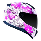 CAPACETE NORISK RAZOR BLOOM ROSA