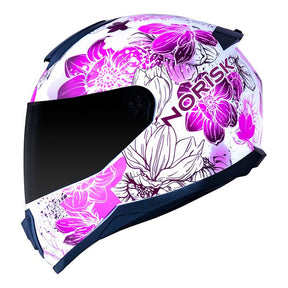 CAPACETE NORISK RAZOR BLOOM ROSA