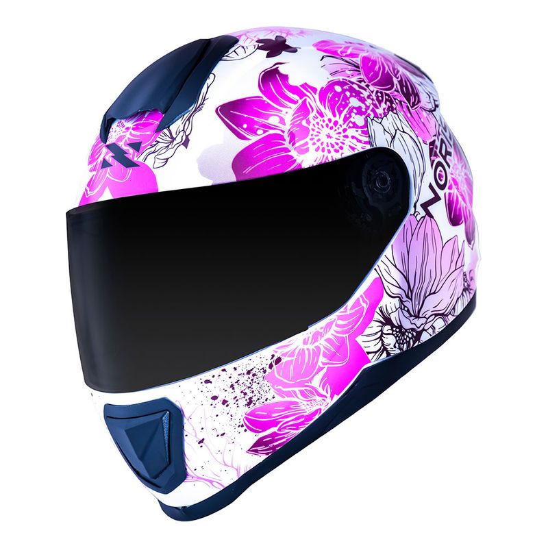 CAPACETE NORISK RAZOR BLOOM ROSA