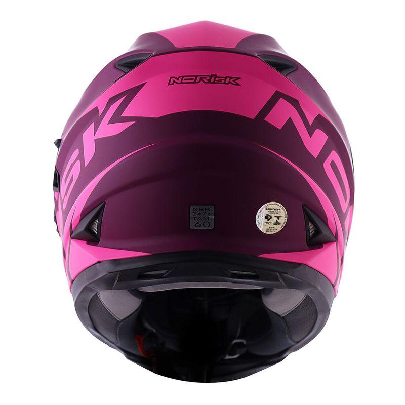 CAPACETE NORISK SOUL MANTY ROSA