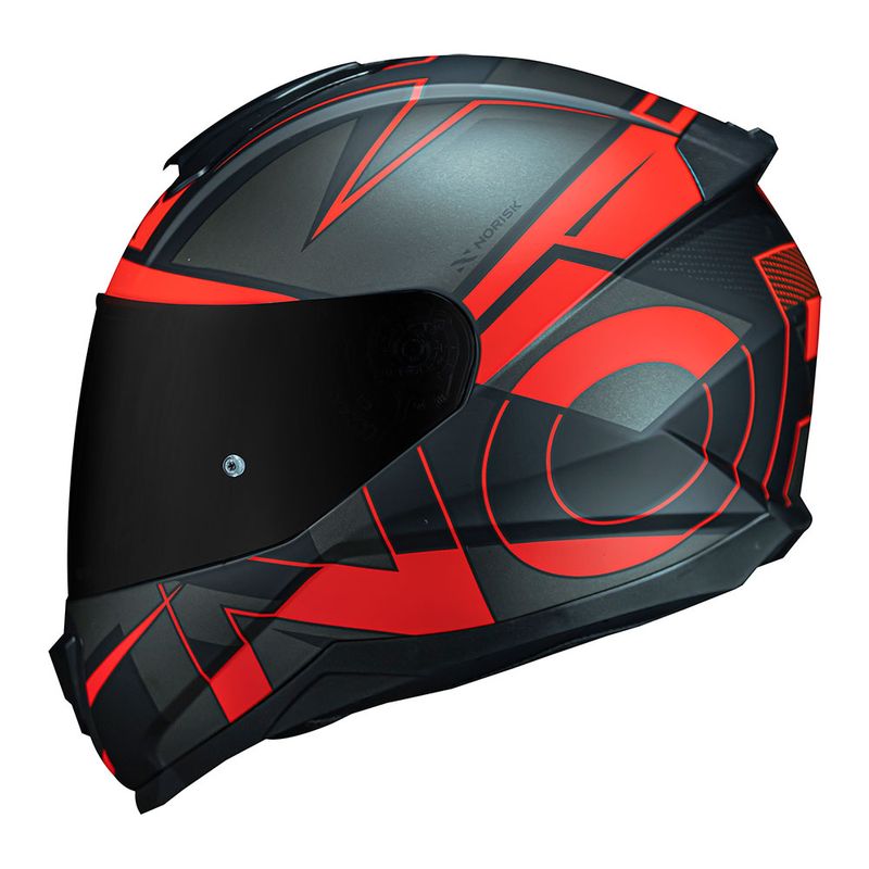 CAPACETE NORISK RAZOR AXIAL VERMELHO