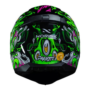 CAPACETE NORISK RAZOR PARASITE VERDE