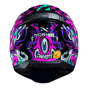 CAPACETE NORISK RAZOR PARASITE ROSA