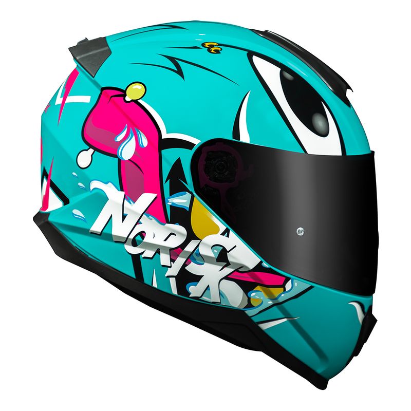 CAPACETE NORISK CAPACETE RAZOR MAD AZUL