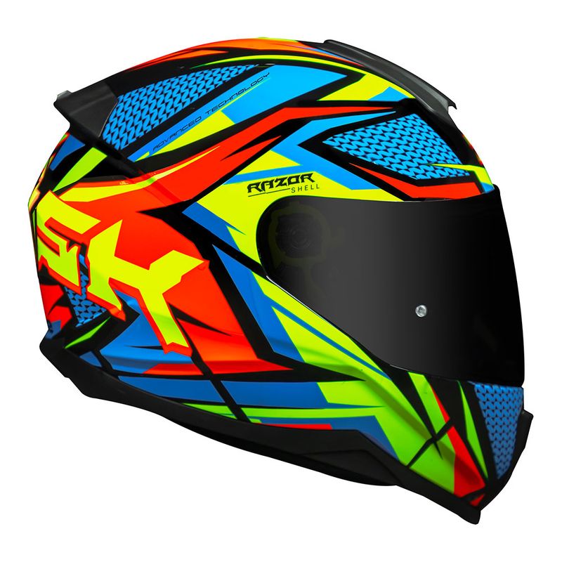 CAPACETE NORISK CAPACETE RAZOR SHARP AMARELO