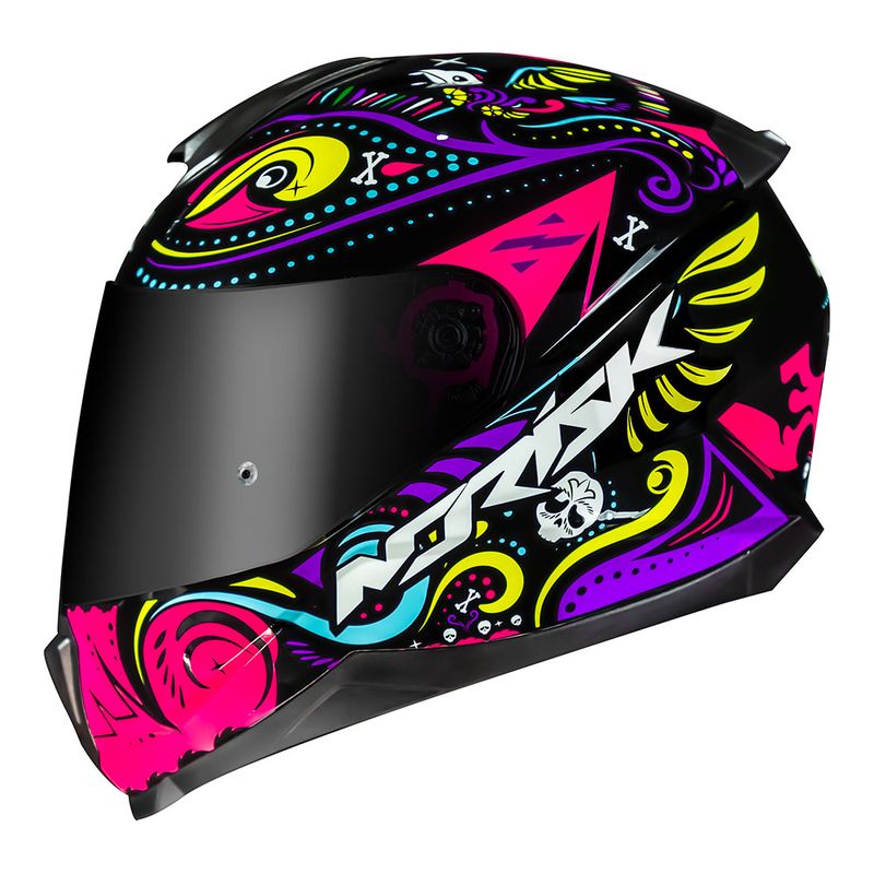 CAPACETE NORISK  RAZOR CIRCUS ROSA