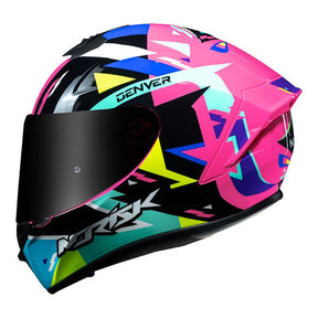 CAPACETE NORISK SUPRA DENVER ROSA