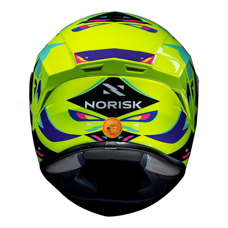 CAPACETE NORISK SUPRA DENVER AMARELO