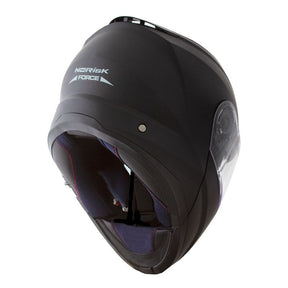 CAPACETE NORISK FORCE MONOCOLOR PRETO FOSCO