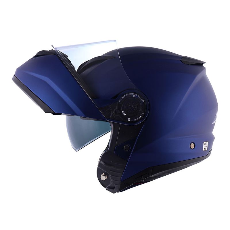 CAPACETE NORISK FORCE MONOCOLOR AZUL FOSCO