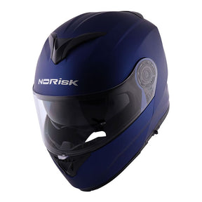 CAPACETE NORISK FORCE MONOCOLOR AZUL FOSCO