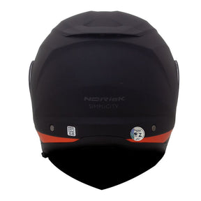 CAPACETE NORISK FORCE SIMPLICITY PRETO FOSCO