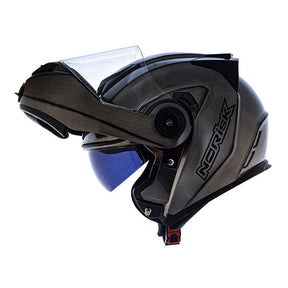 CAPACETE NORISK ROUTE FF345 IRON CHROME