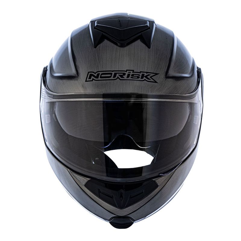 CAPACETE NORISK ROUTE FF345 IRON CHROME