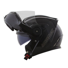 CAPACETE NORISK ROUTE FF345 MONOCOLOR PRETO