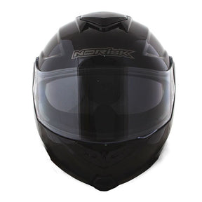 CAPACETE NORISK ROUTE FF345 MONOCOLOR PRETO