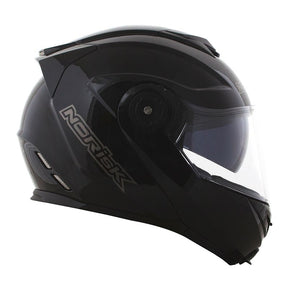 CAPACETE NORISK ROUTE FF345 MONOCOLOR PRETO