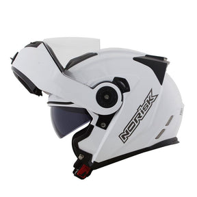 CAPACETE NORISK ROUTE FF345 MONOCOLOR BRANCO