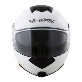 CAPACETE NORISK ROUTE FF345 MONOCOLOR BRANCO