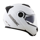 CAPACETE NORISK ROUTE FF345 MONOCOLOR BRANCO