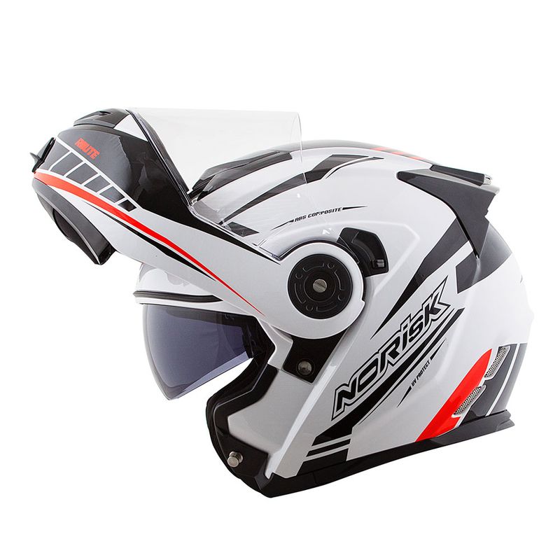 CAPACETE NORISK ROUTE FF345 MOTION BRANCO